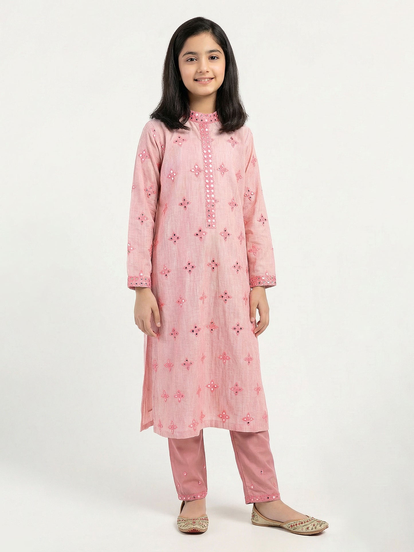 2 Piece Lawn Suit- Embroidered (Pret)