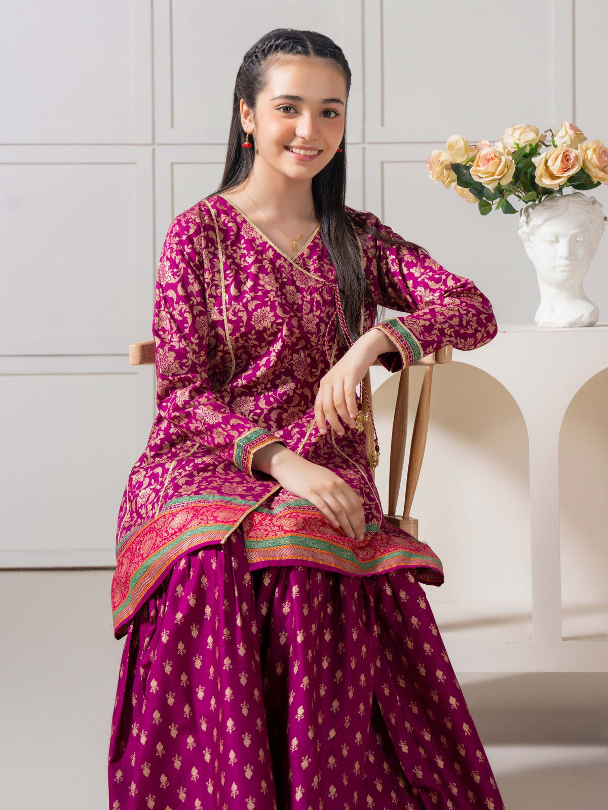 2 Piece Lawn Suit-Printed