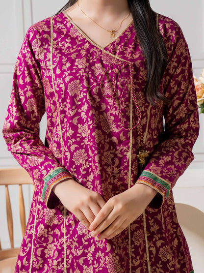2 Piece Lawn Suit-Printed