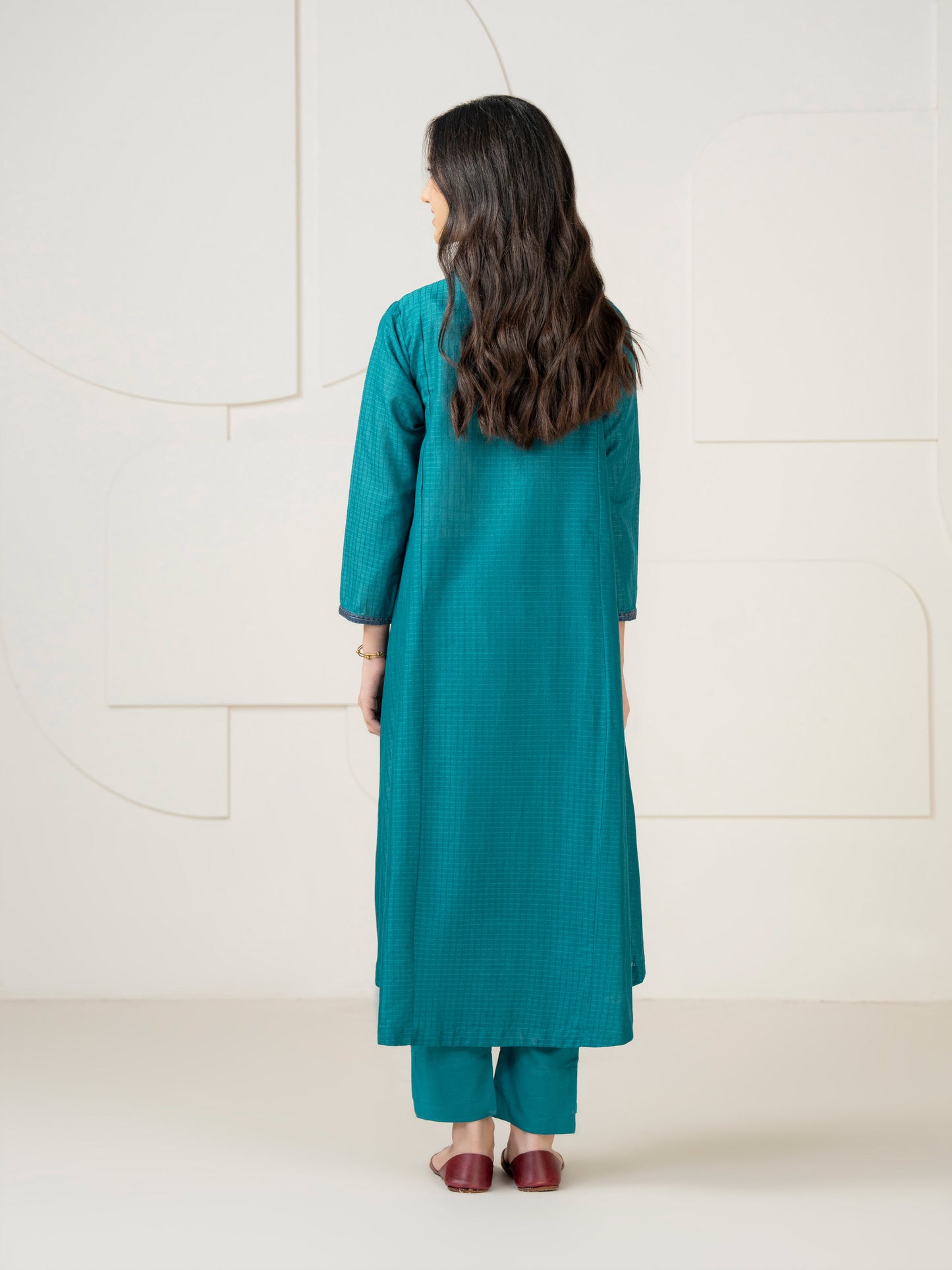 2 Piece Lawn Suit-Embroidered