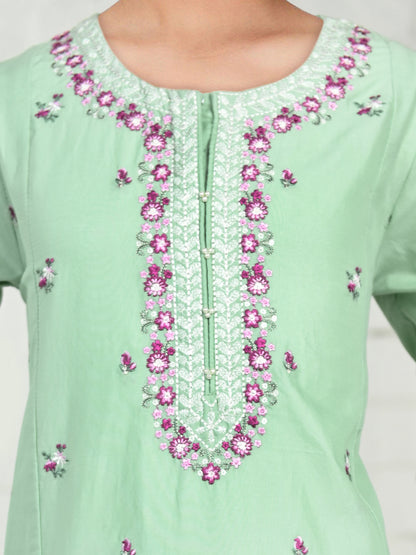 2 Piece Lawn Suit- Embroidered (Pret)