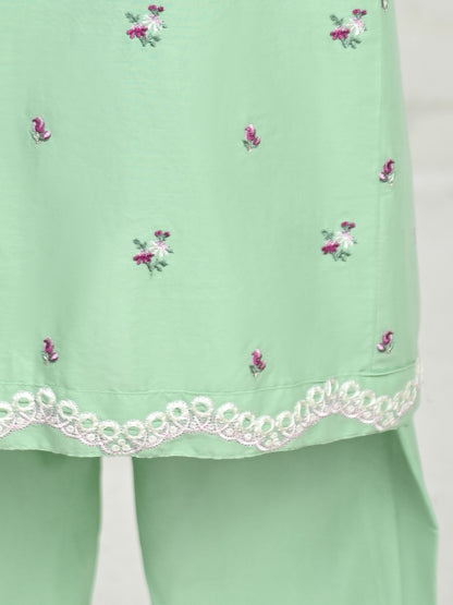 2 Piece Lawn Suit- Embroidered (Pret)