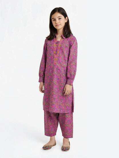 2 Piece Viscose Filament Suit (Pret)
