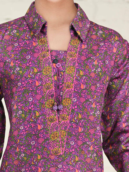 2 Piece Viscose Filament Suit (Pret)