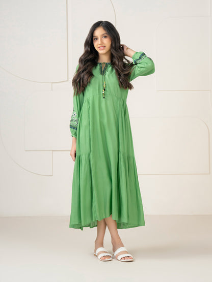 Lawn Frock-Embroidered