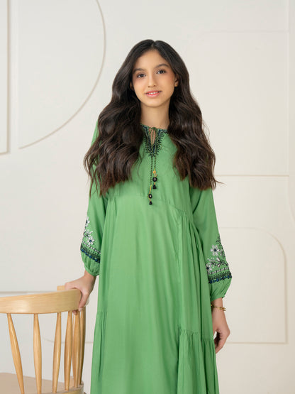 Lawn Frock-Embroidered