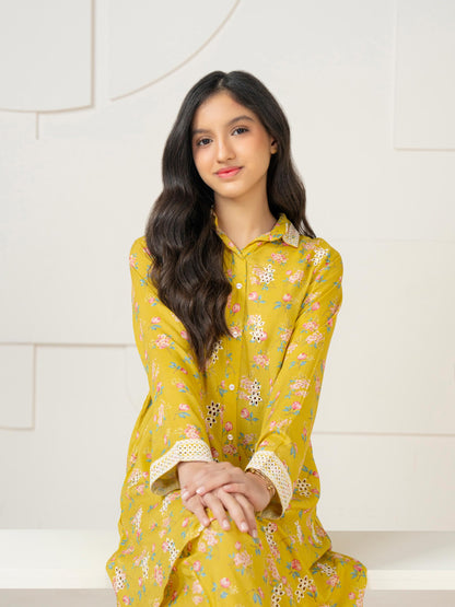 2 Piece Lawn Suit-Embroidered