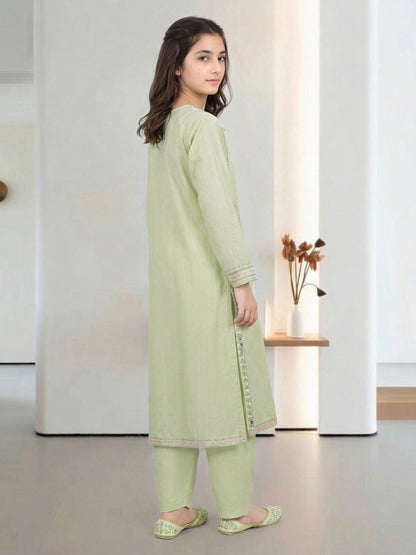 2 Piece Lawn Masoori Suit- Embroidered (Pret)