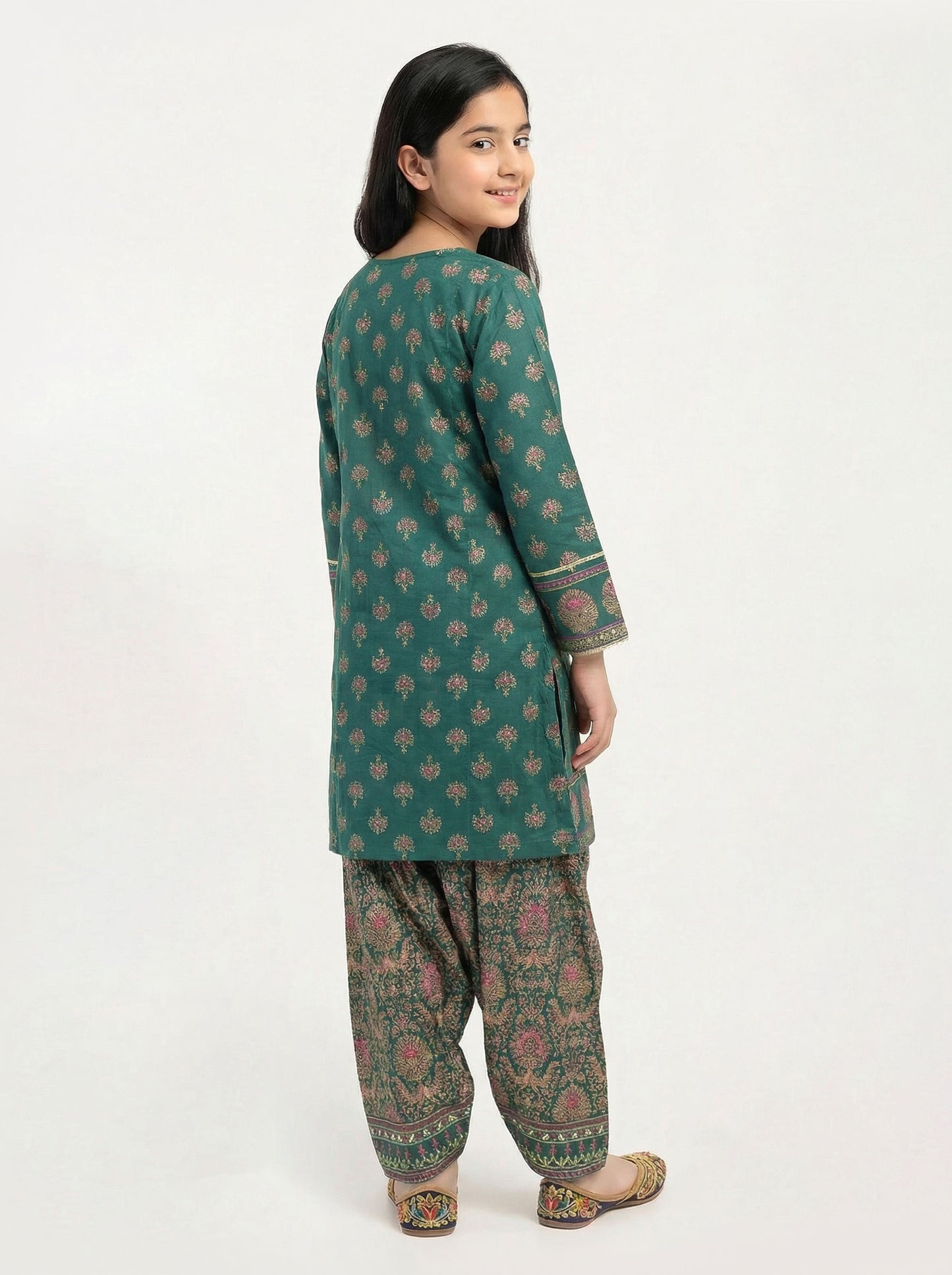 2 Piece Cambic Suit- (Pret)