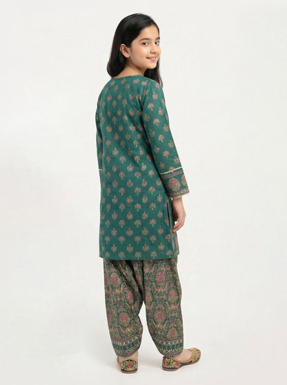 2 Piece Cambic Suit- (Pret)