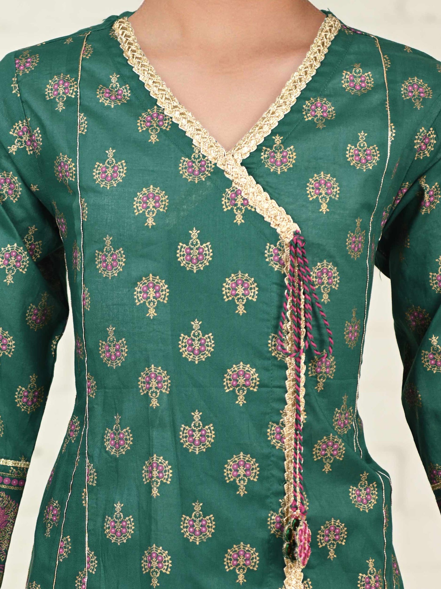 2 Piece Cambic Suit- (Pret)