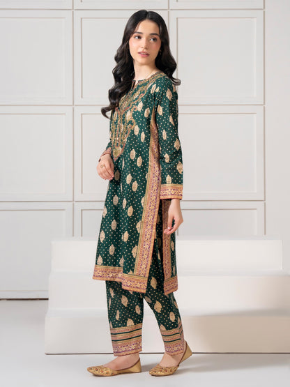 2 Piece Lawn Suit-Embroidered