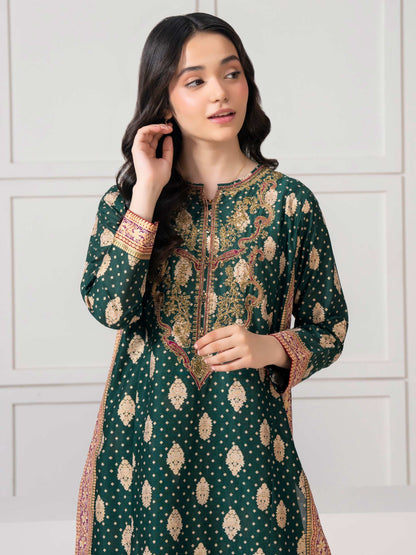 2 Piece Lawn Suit-Embroidered