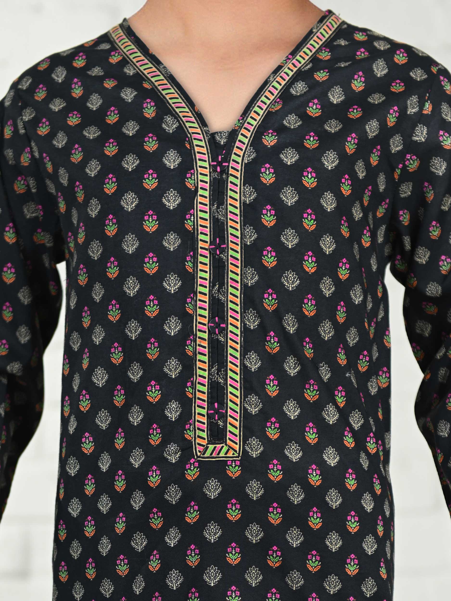 2 Piece Cambric Suit (Pret)