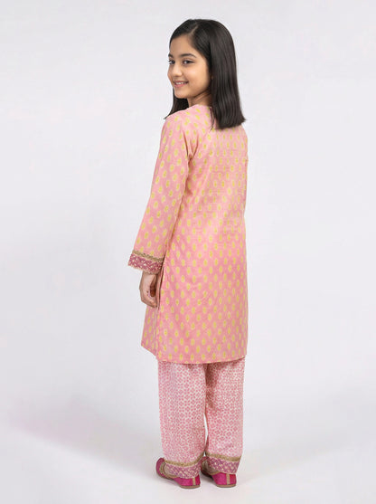 2 Piece Lawn Suit- Embroidered (Pret)