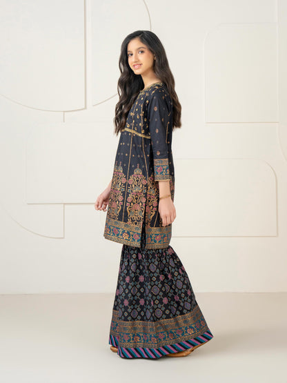 2 Piece Lawn Suit-Embroidered