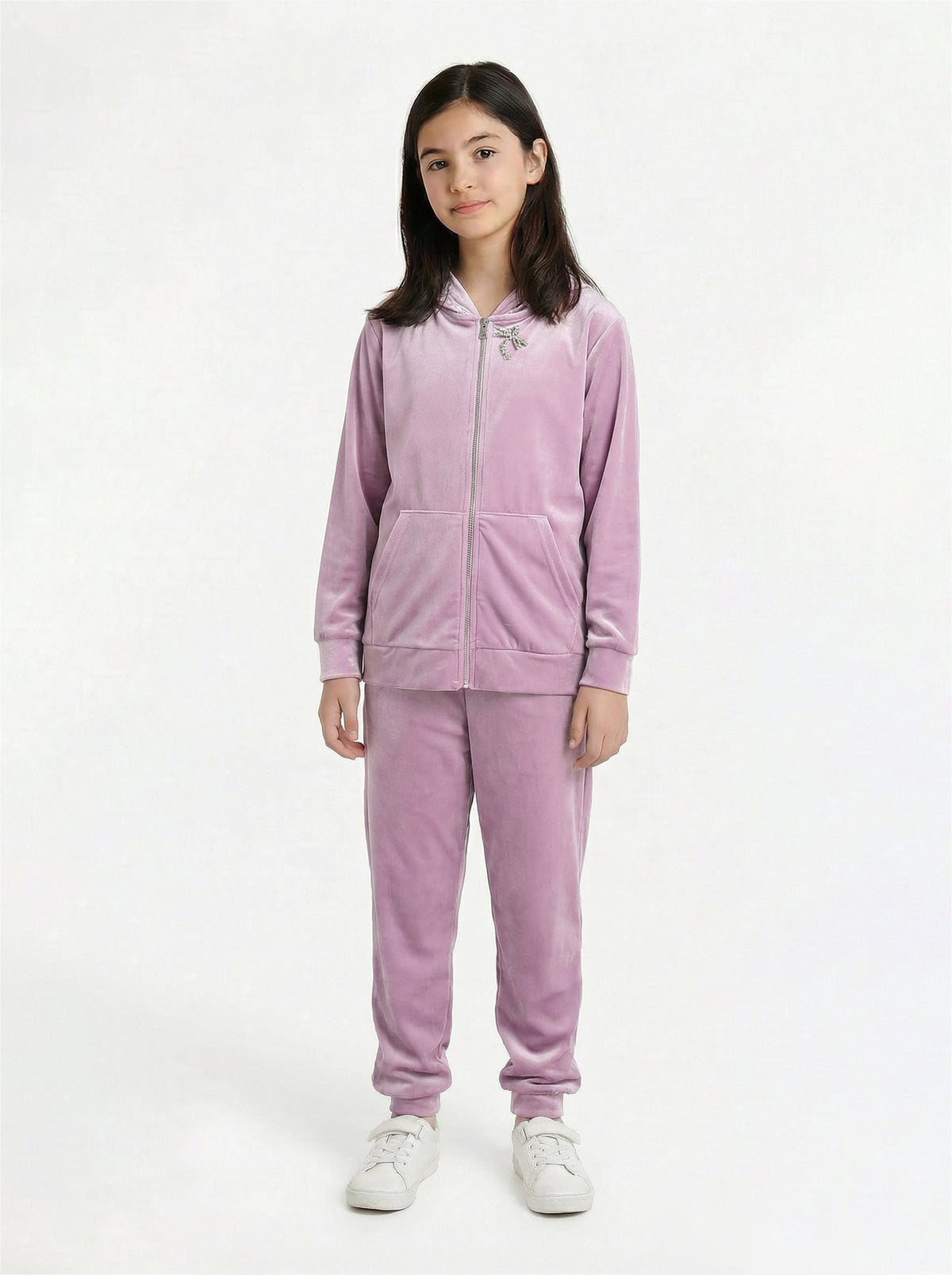 Velour Co ord Set- Embellished