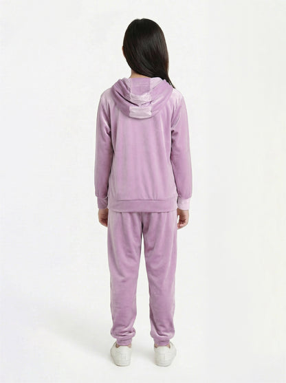 Velour Co ord Set- Embellished