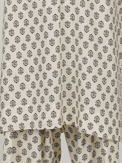 2 Piece Viscose Cotton Suit (Pret)