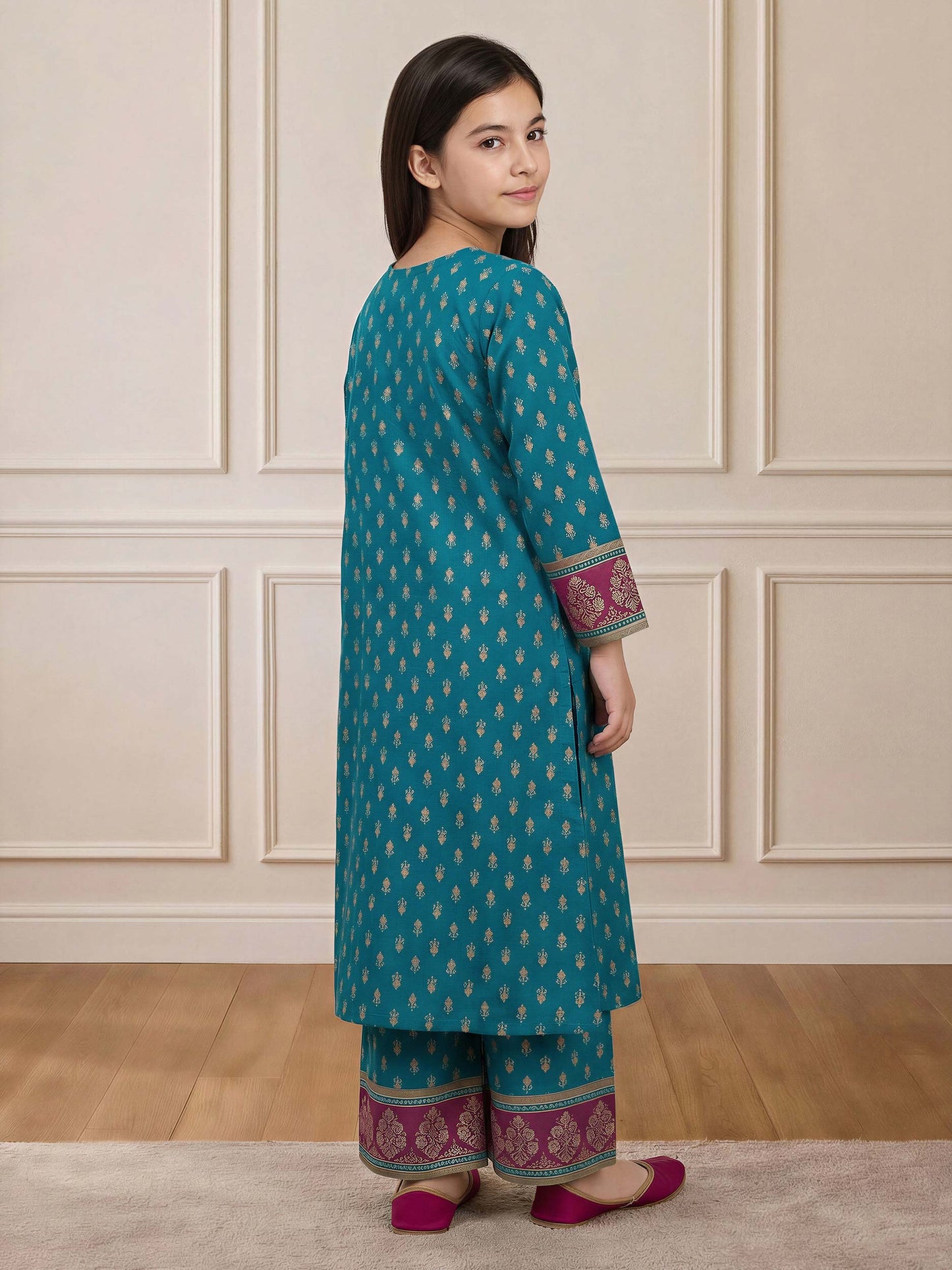 2 Piece Lawn Suit- Embroidered (Pret)