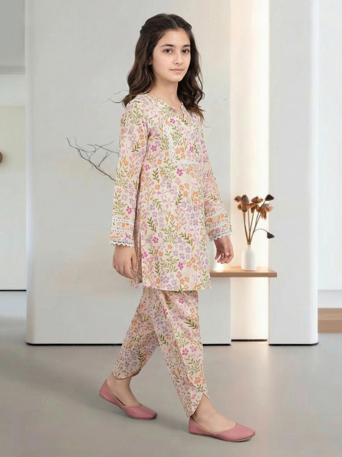 2 Piece Lawn Suit (Pret)