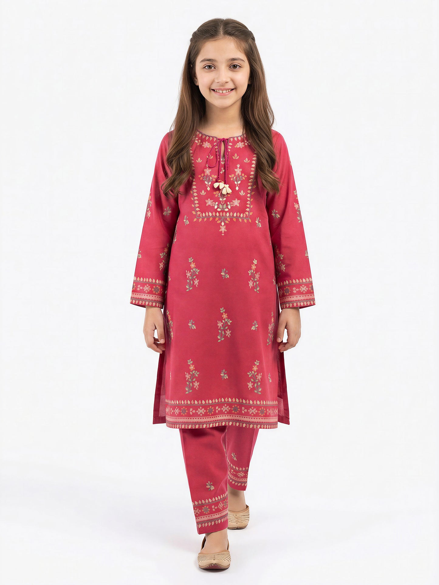 2 Piece Cambric Suit (Pret)