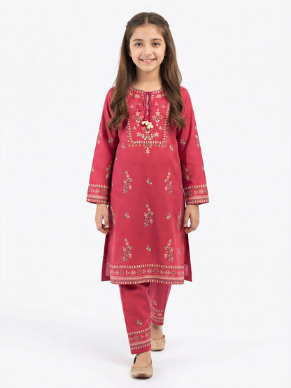 2 Piece Cambric Suit (Pret)