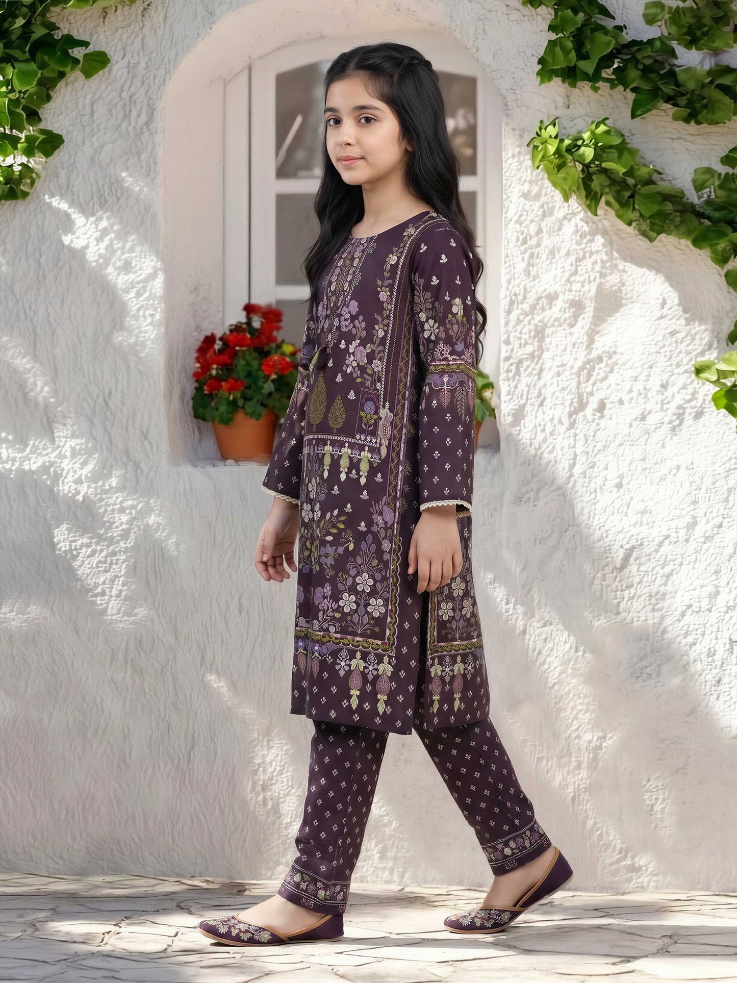 2 Piece Lawn Suit (Pret)