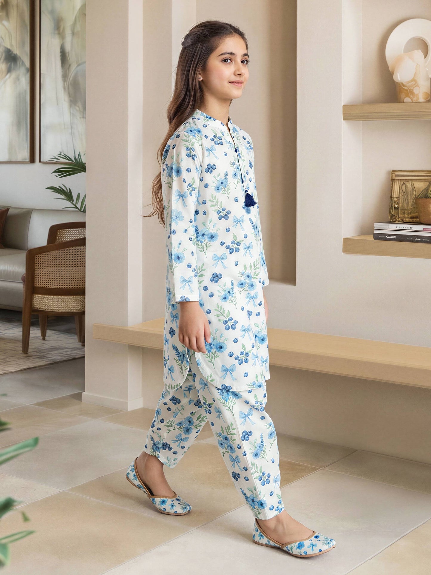 2 Piece Lawn Suit (Pret)