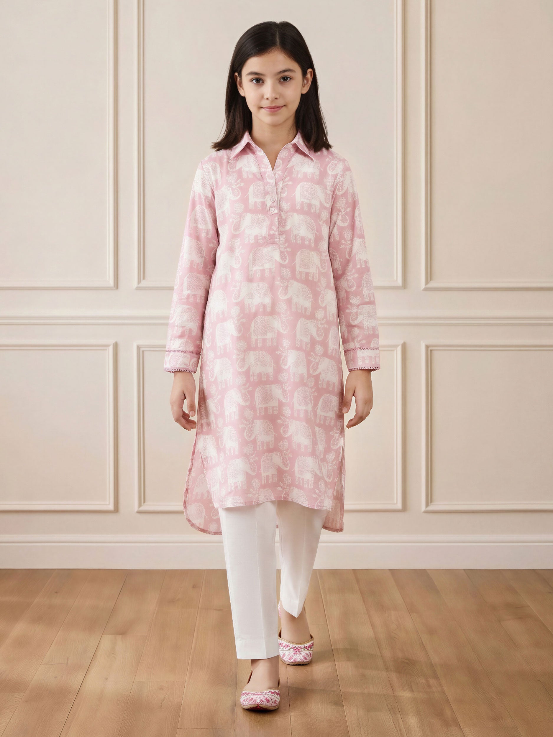 Lawn Texture Tunic (Pret)