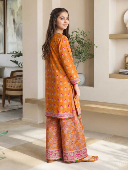 2 Piece Lawn Suit- Embroidered (Pret)