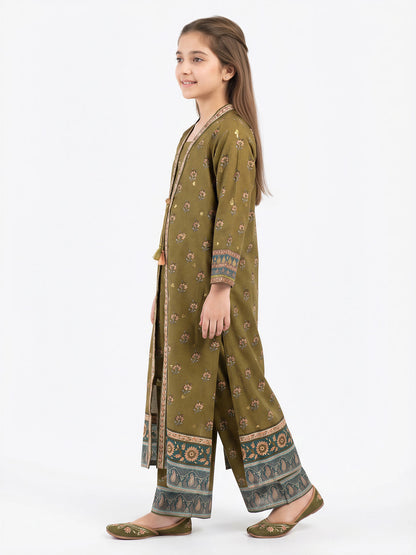 2 Piece Lawn Suit- Embroidered (Pret)