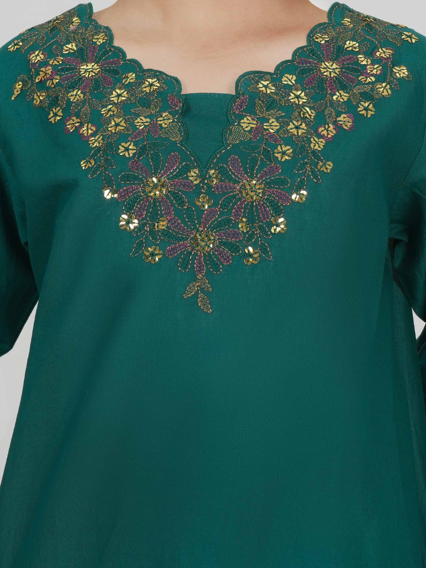 2 Piece Lawn Suit- Embroidered (Pret)