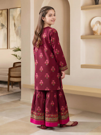 2 Piece Lawn Suit- Embroidered (Pret)