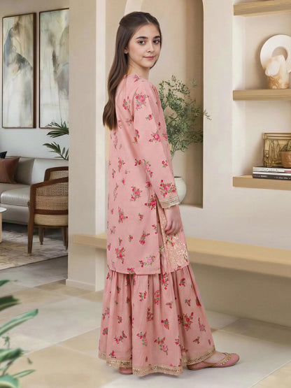 2 Piece Lawn Suit- Embroidered (Pret)