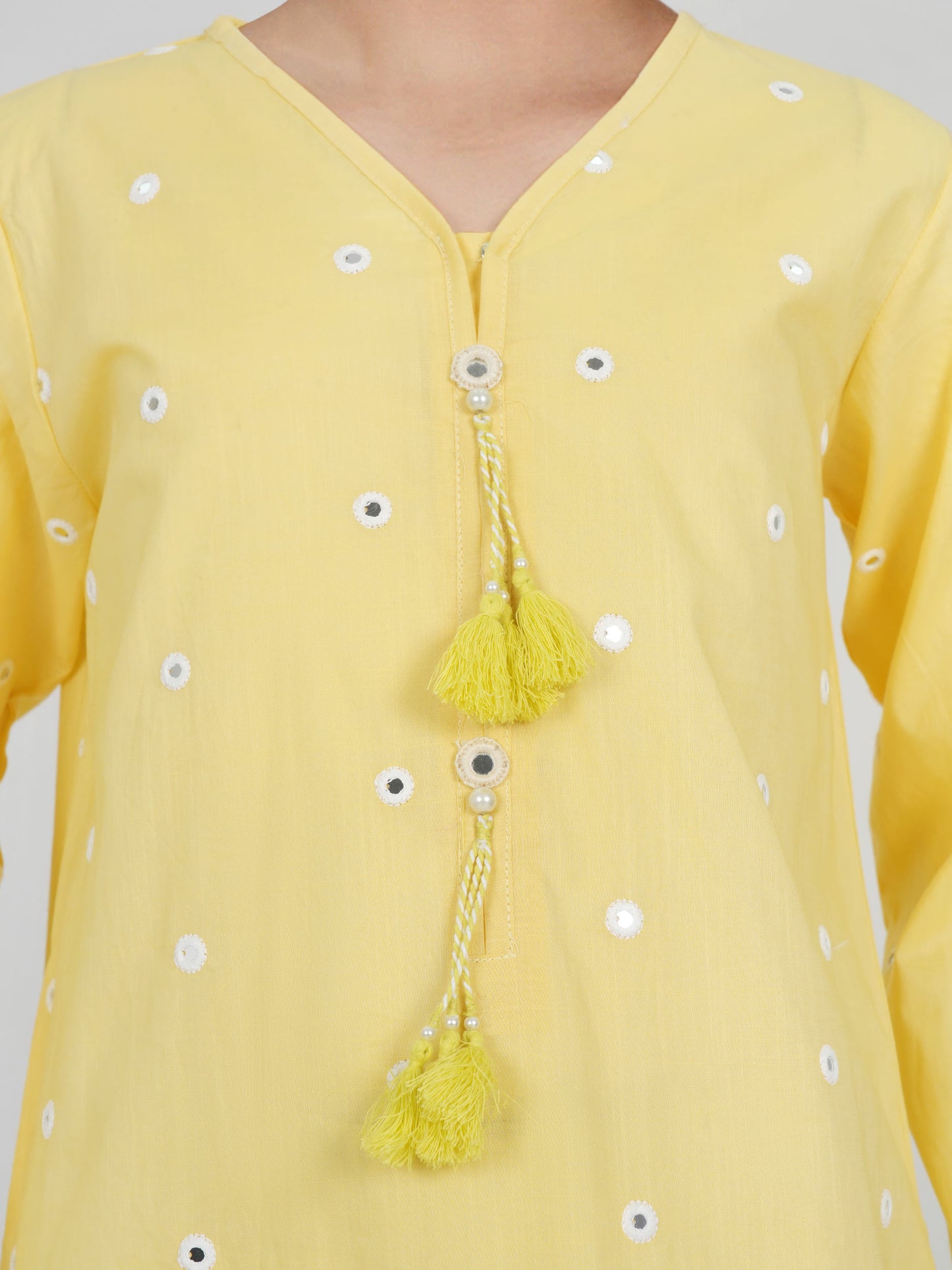 2 Piece Lawn Slub Suit- Embroidered (Pret)