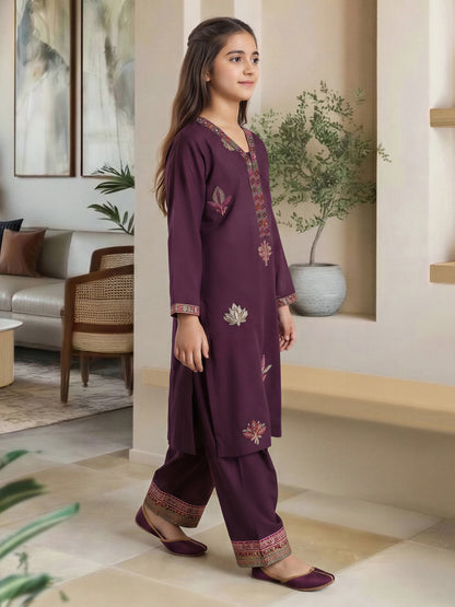 2 Piece Lawn Suit- Embroidered (Pret)