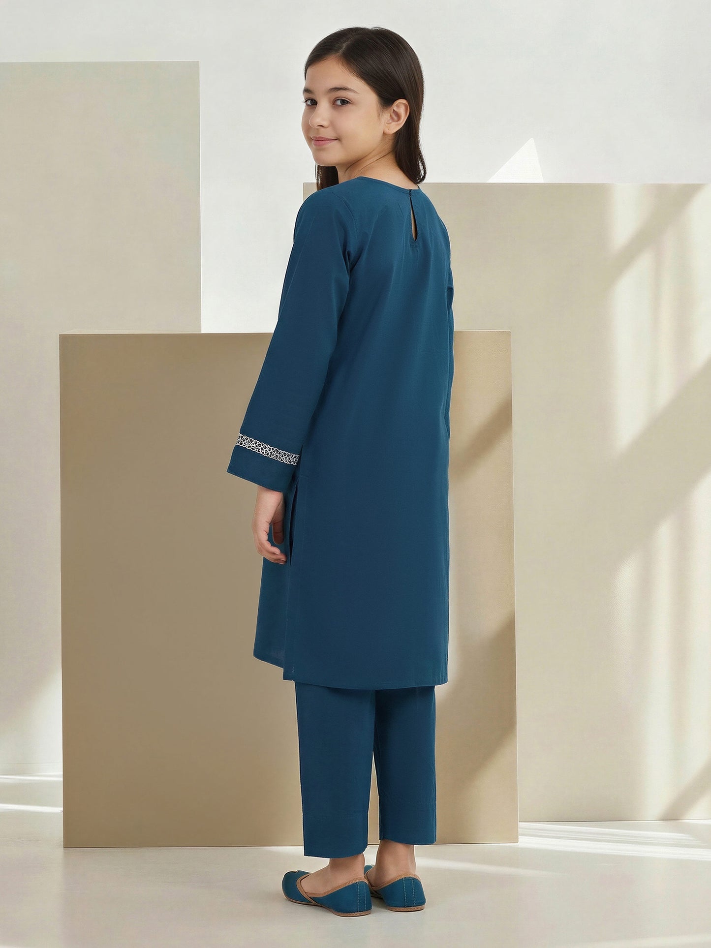 2 Piece Lawn Suit- Embroidered (Pret)
