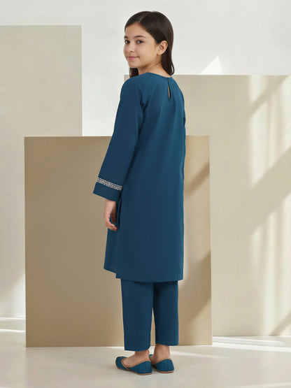 2 Piece Lawn Suit- Embroidered (Pret)