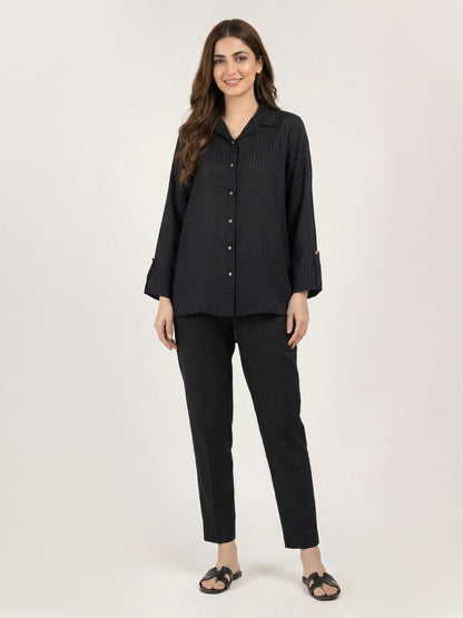 Self Jacquard Top