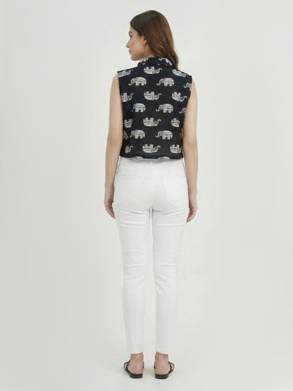 Lawn Slub Top