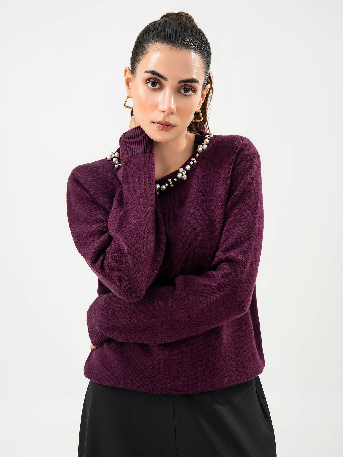 Pearl Woolen Sweater