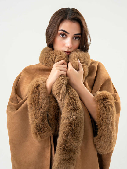 Fur Cape Shawl