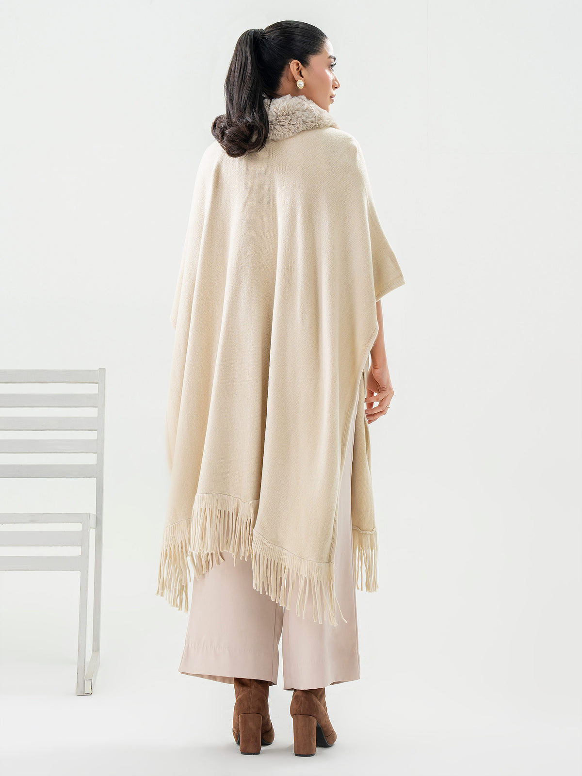 Fur Cape Shawl