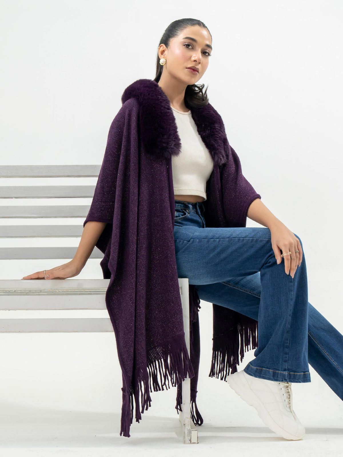 Fur Cape Shawl