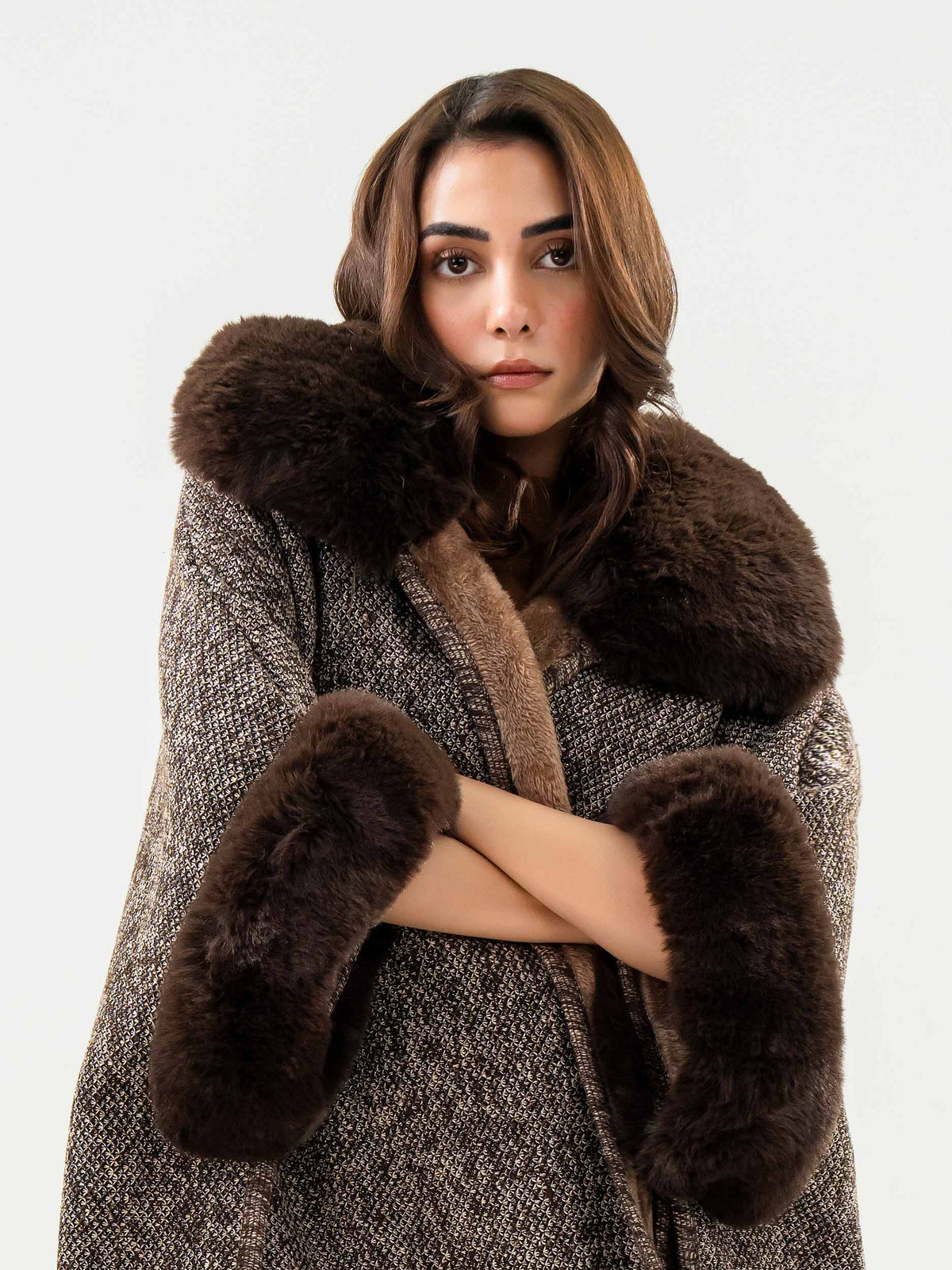 Woolen Cape Shawl