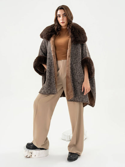 Woolen Cape Shawl