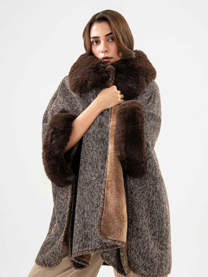 Woolen Cape Shawl