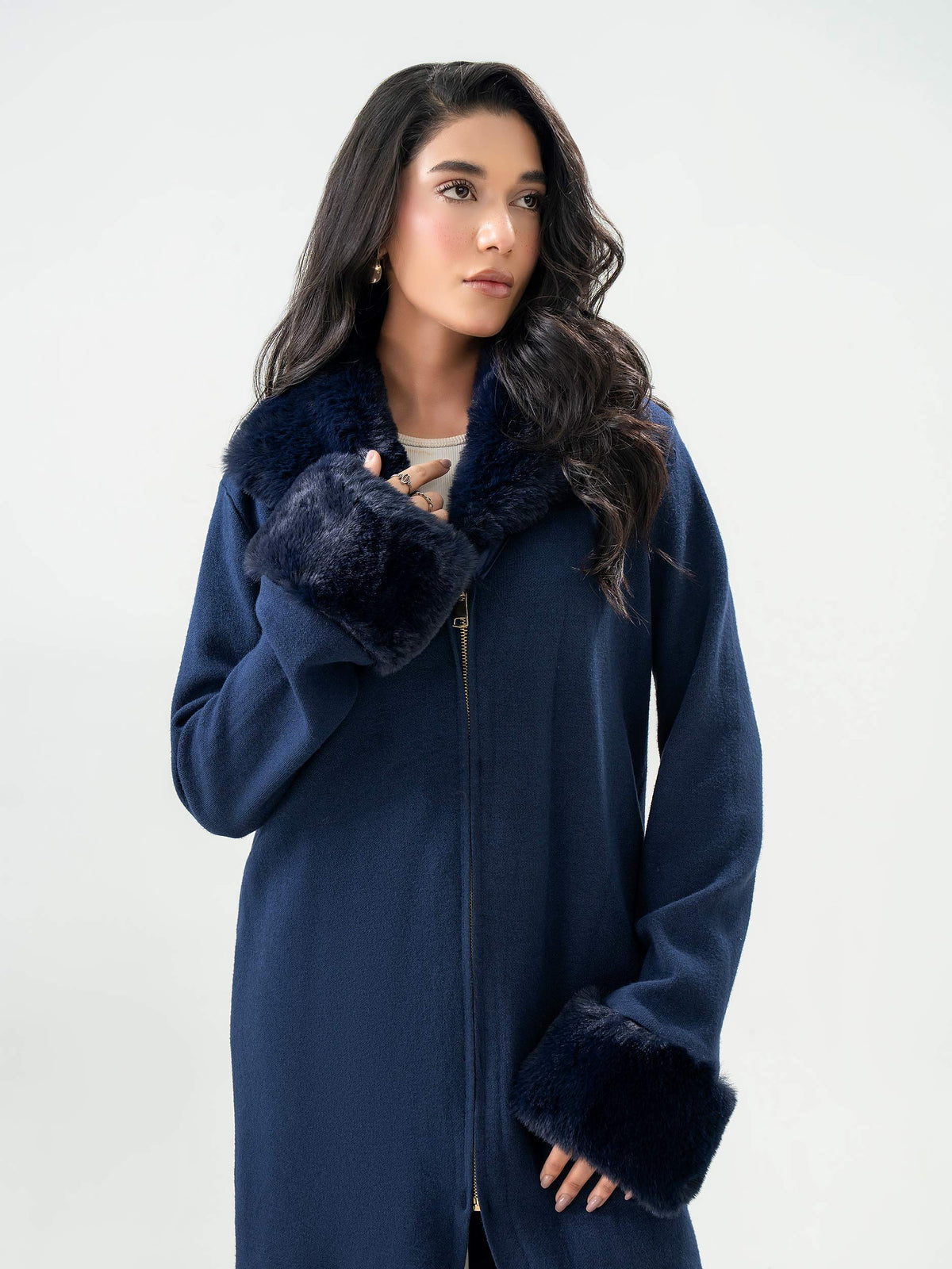 Fur Woolen Sweater