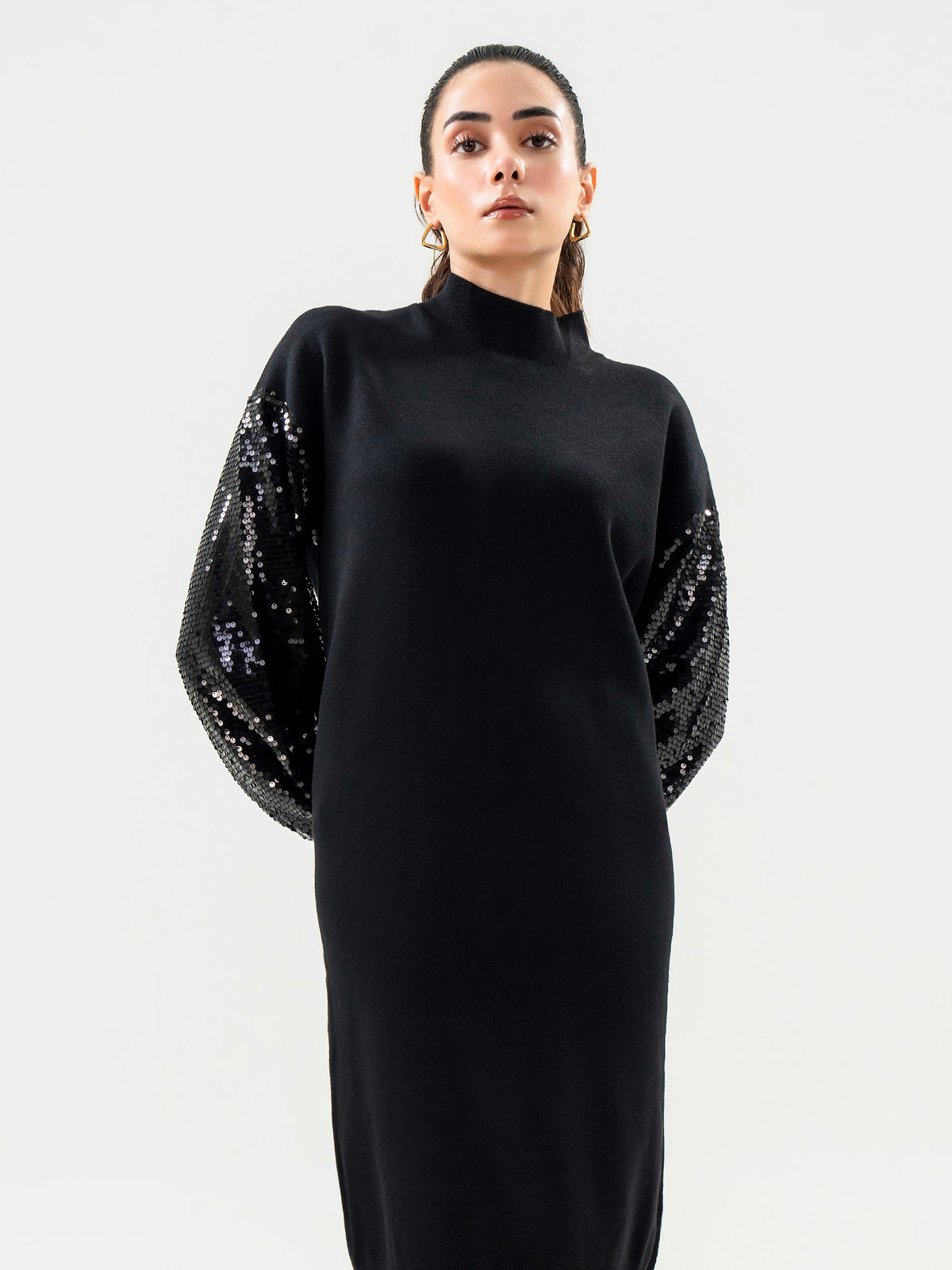 Sequins Embellished Sweater